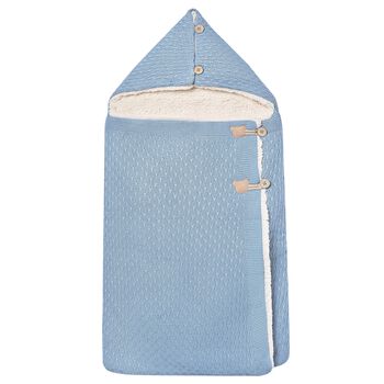 Baby Boys Blue Knitted Nest
