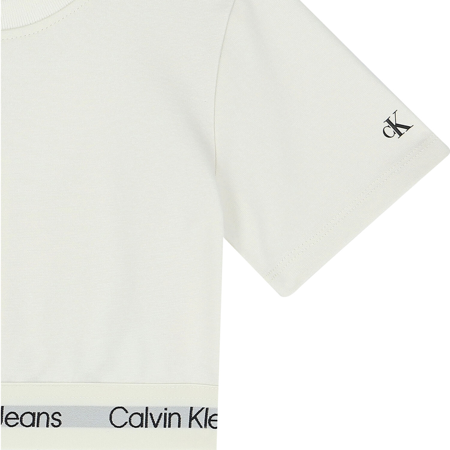 Girls Ivory Logo T-Shirt, 1, hi-res image number null