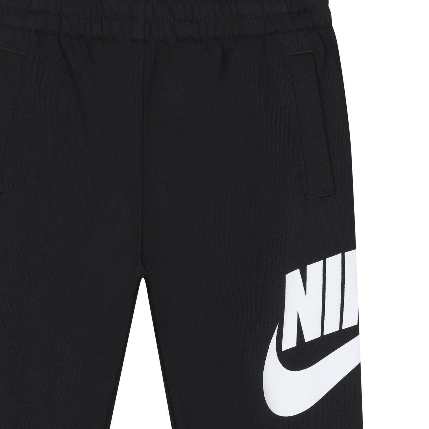 بنطلون رياضى بالشعار باللون الاسود , 1, hi-res