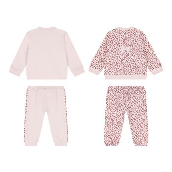 Baby Girls Pink Bow Tracksuits ( 2-Pack )