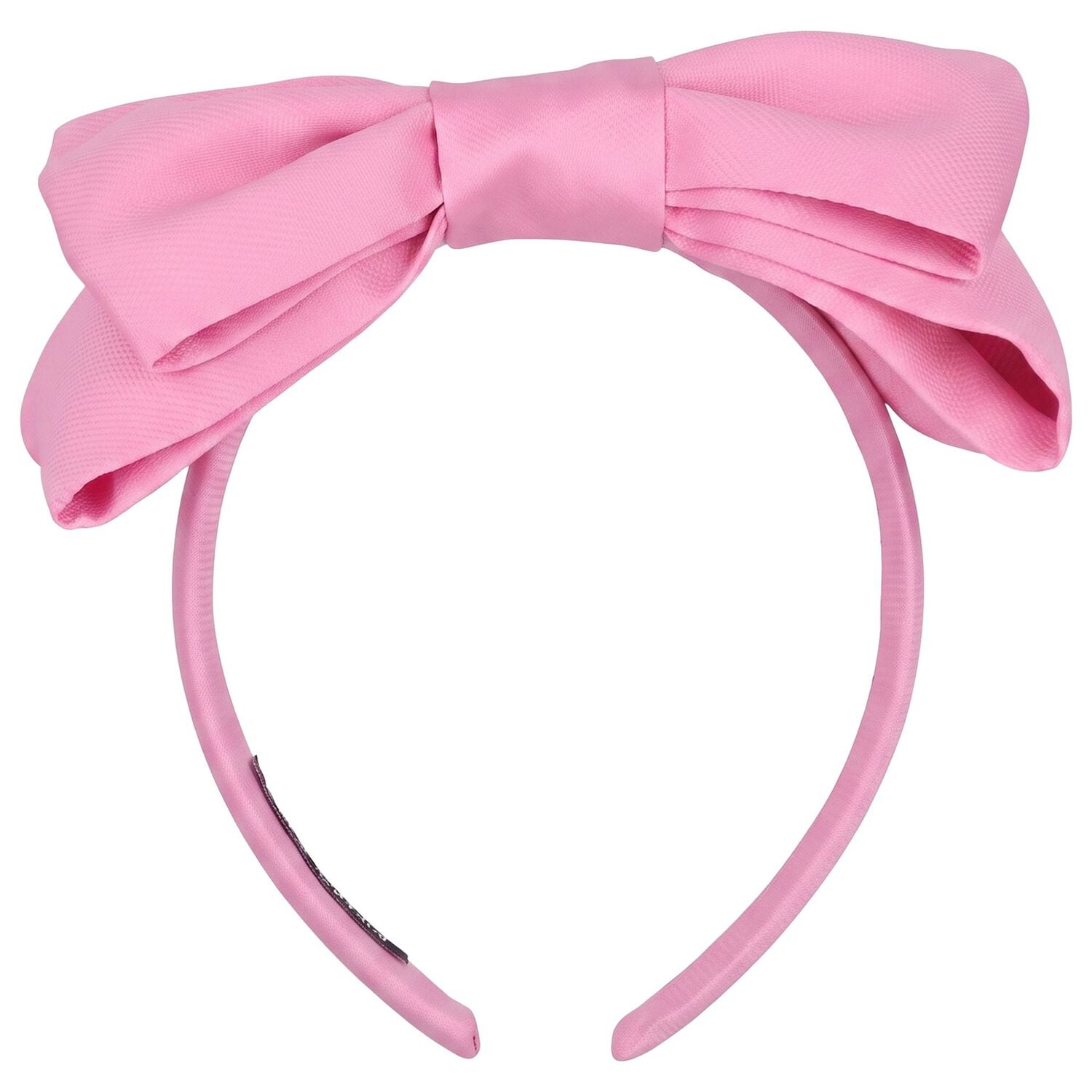 Girls Pink Bow Headband, 4, hi-res