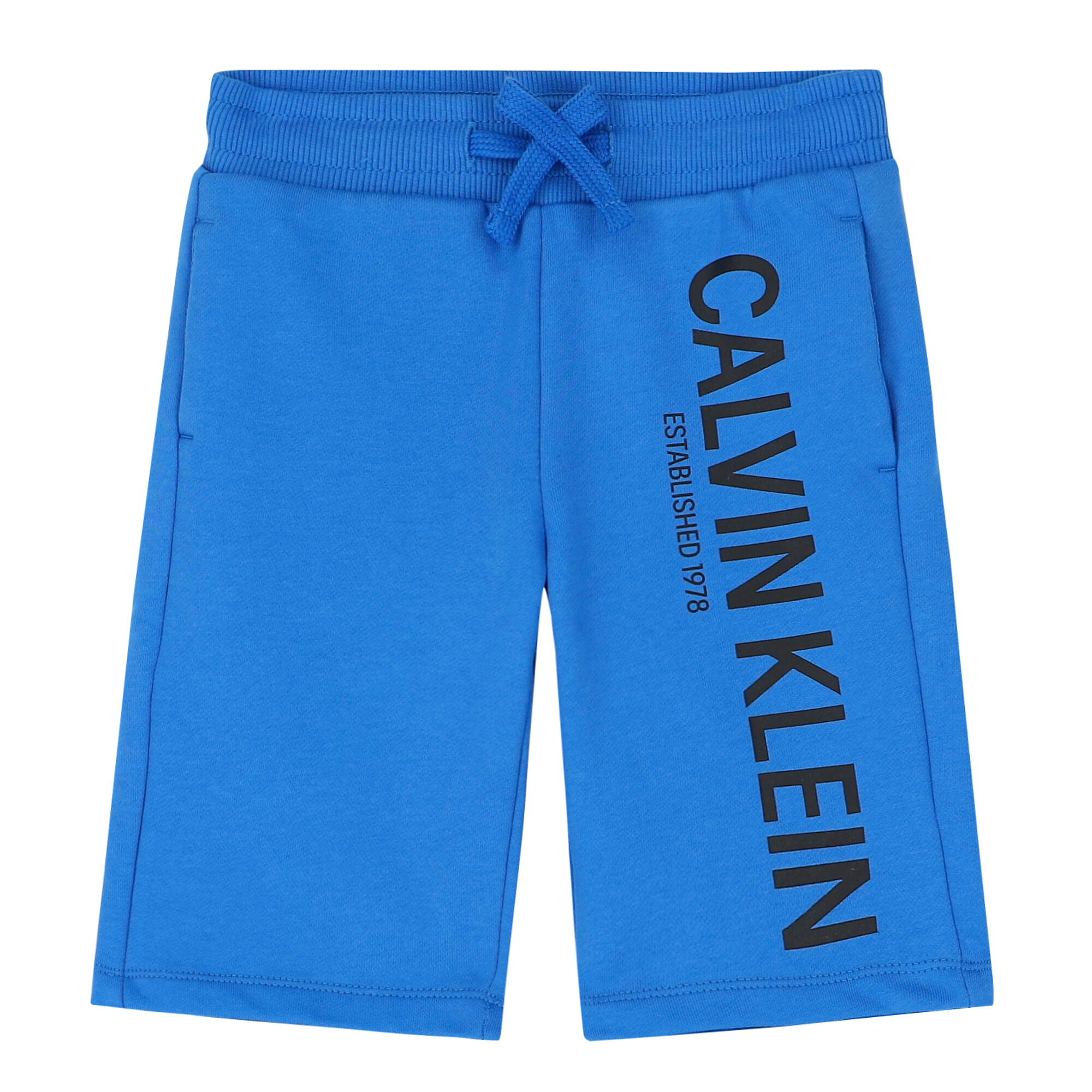 Calvin Klein Boys Blue Logo Shorts Junior Couture USA