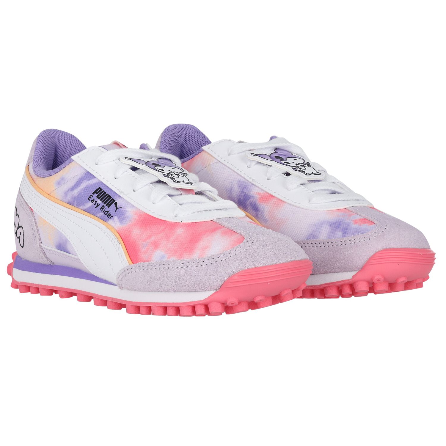 Girls Pink Hello Kitty Easy Rider Trainers, 1, hi-res