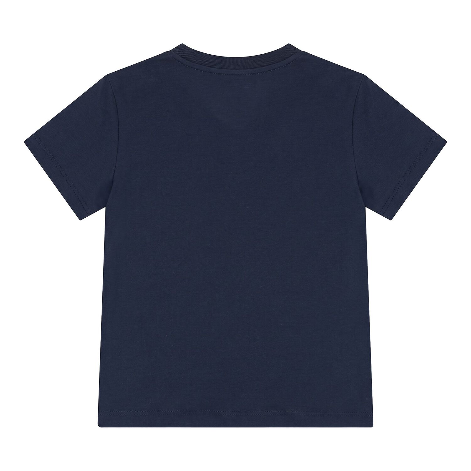 Baby Boys Navy Blue Logo T-Shirt, 1, hi-res