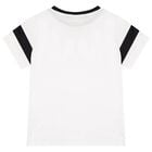 Boys White Logo T-Shirt, 1, hi-res