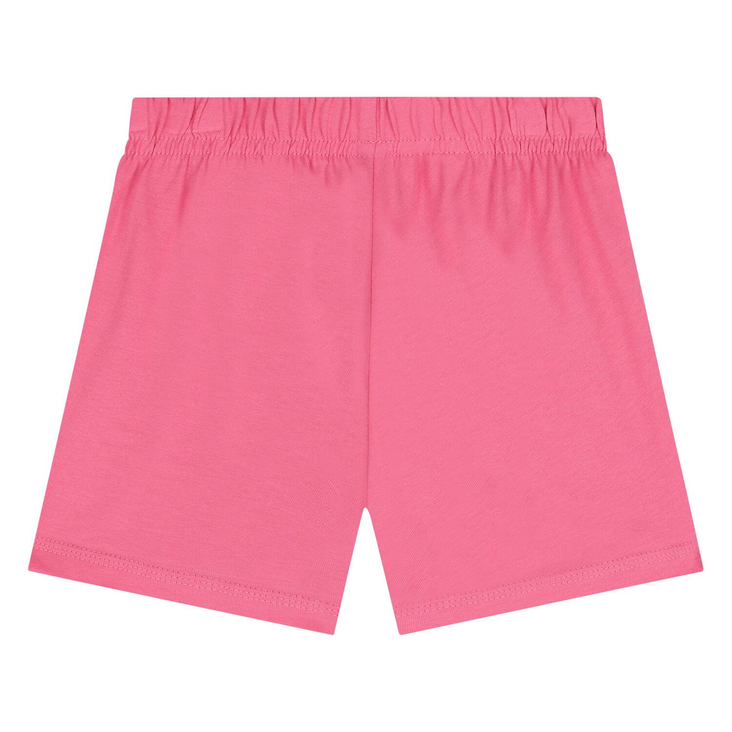 Younger Girls Pink Logo Shorts Set, 1, hi-res