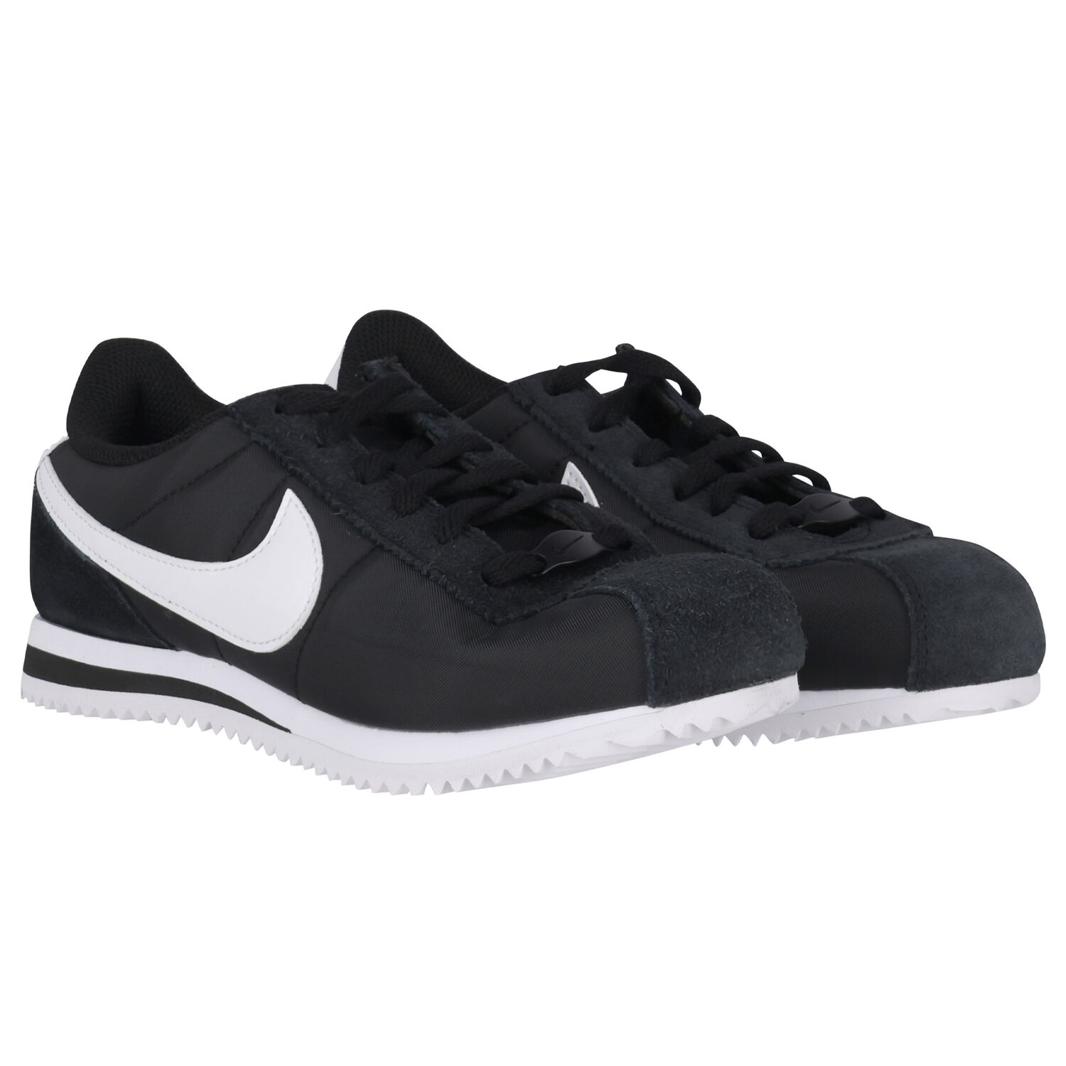 Black & White Cortez Trainers, 1, hi-res