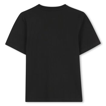 Boys Black Logo T-Shirt