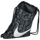 Black & Grey Logo Gym Sack, 1, hi-res