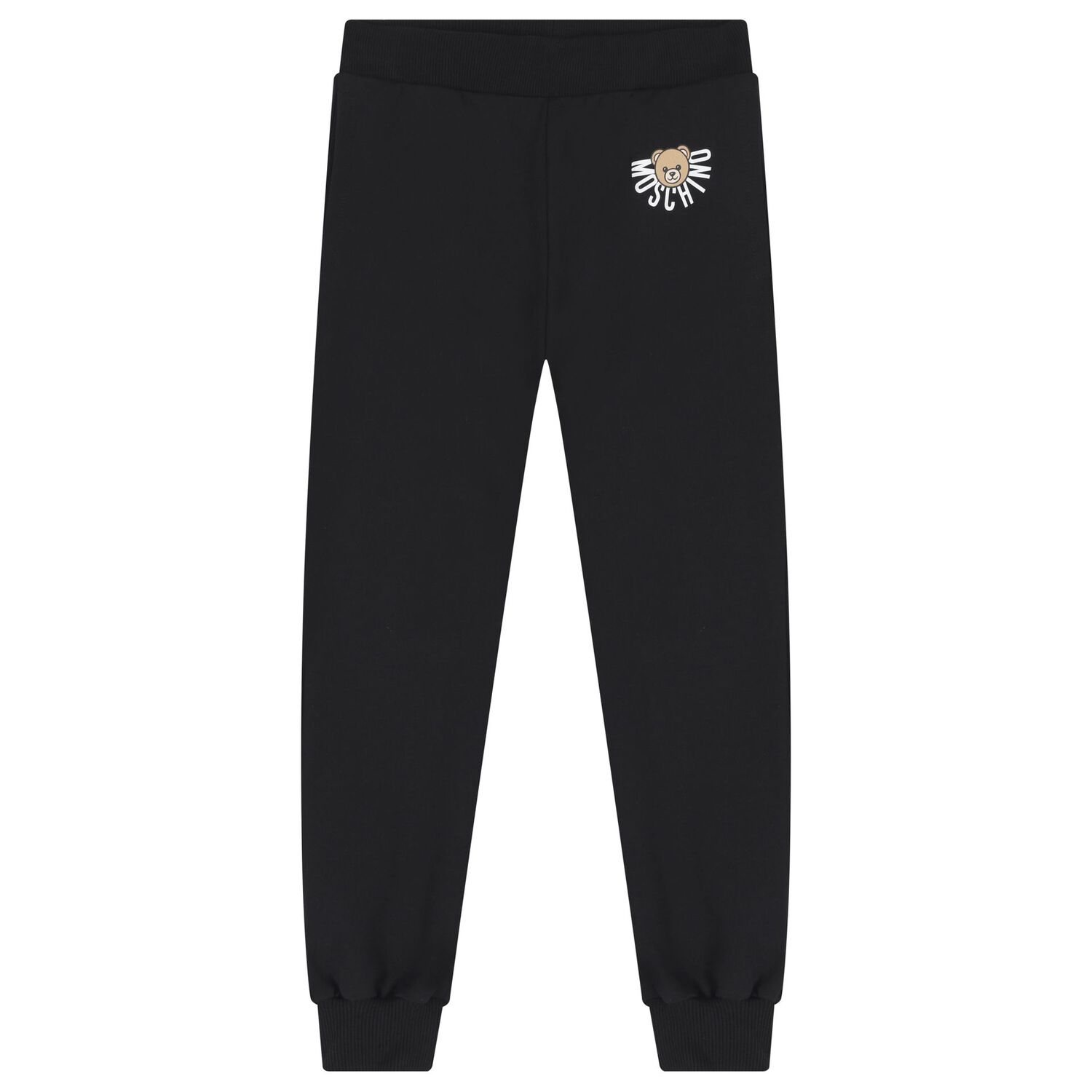 Black Teddy Bear Logo Tracksuit, 1, hi-res