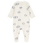 Ivory Penguin Babygrow, 1, hi-res