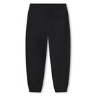 Black Logo Joggers, 1, hi-res