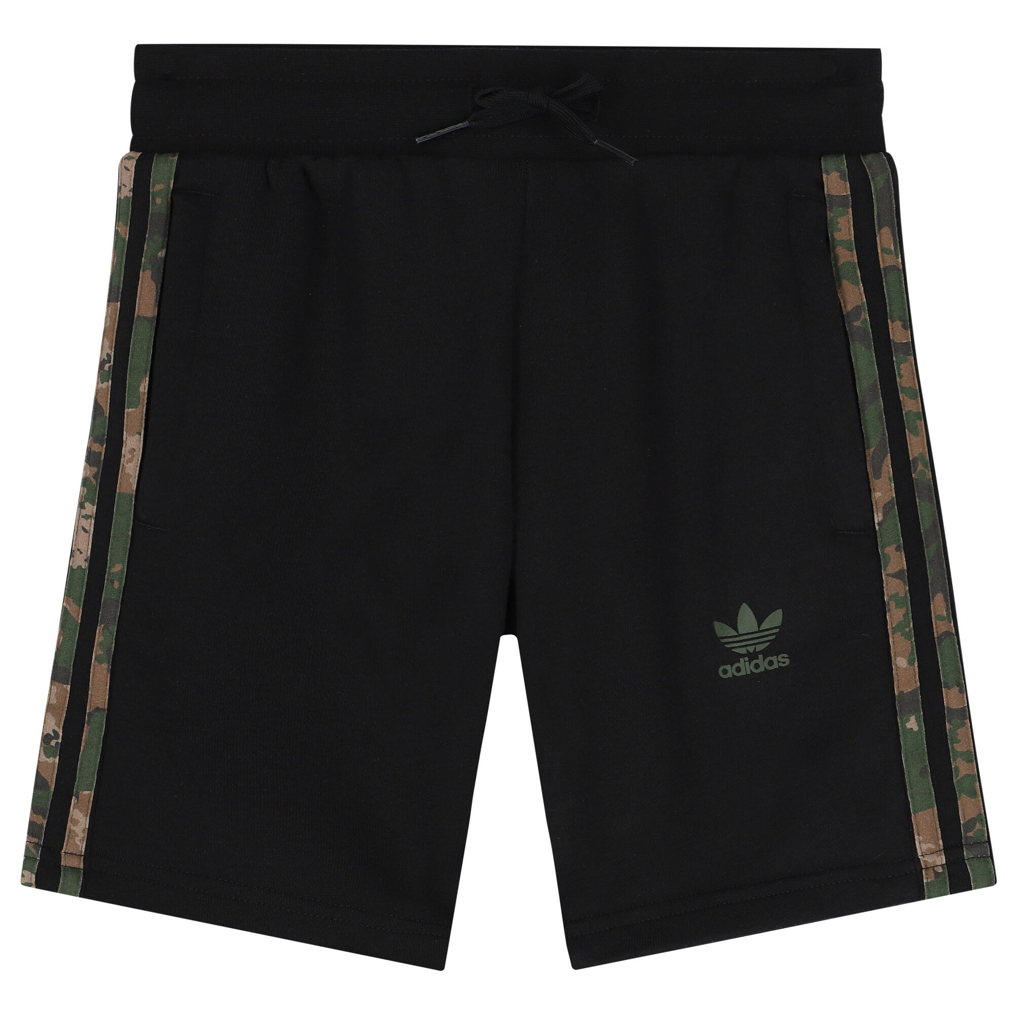 Black adidas shorts junior online