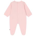 Baby Girls Pink Teddy Bear Logo Babygrow, 3, hi-res