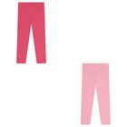 Girls Pink Leggings Set ( 2-Pack ), 1, hi-res