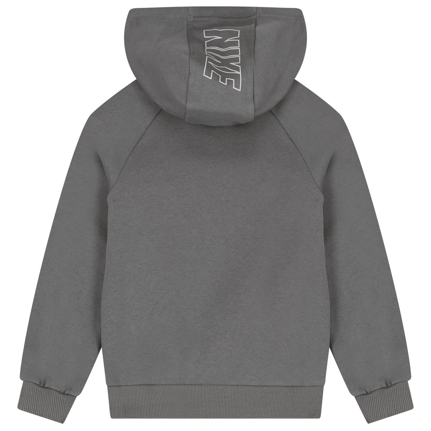 Boys Beige Swoosh Logo Tracksuit, 3, hi-res