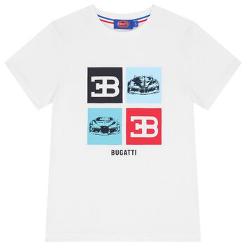 Boys White Logo T-Shirt