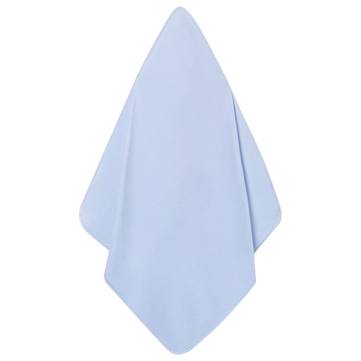 Baby Boys Blue Hooded Towel, 1, hi-res
