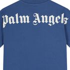 Boys Blue Logo Oversized T-Shirt, 2, hi-res