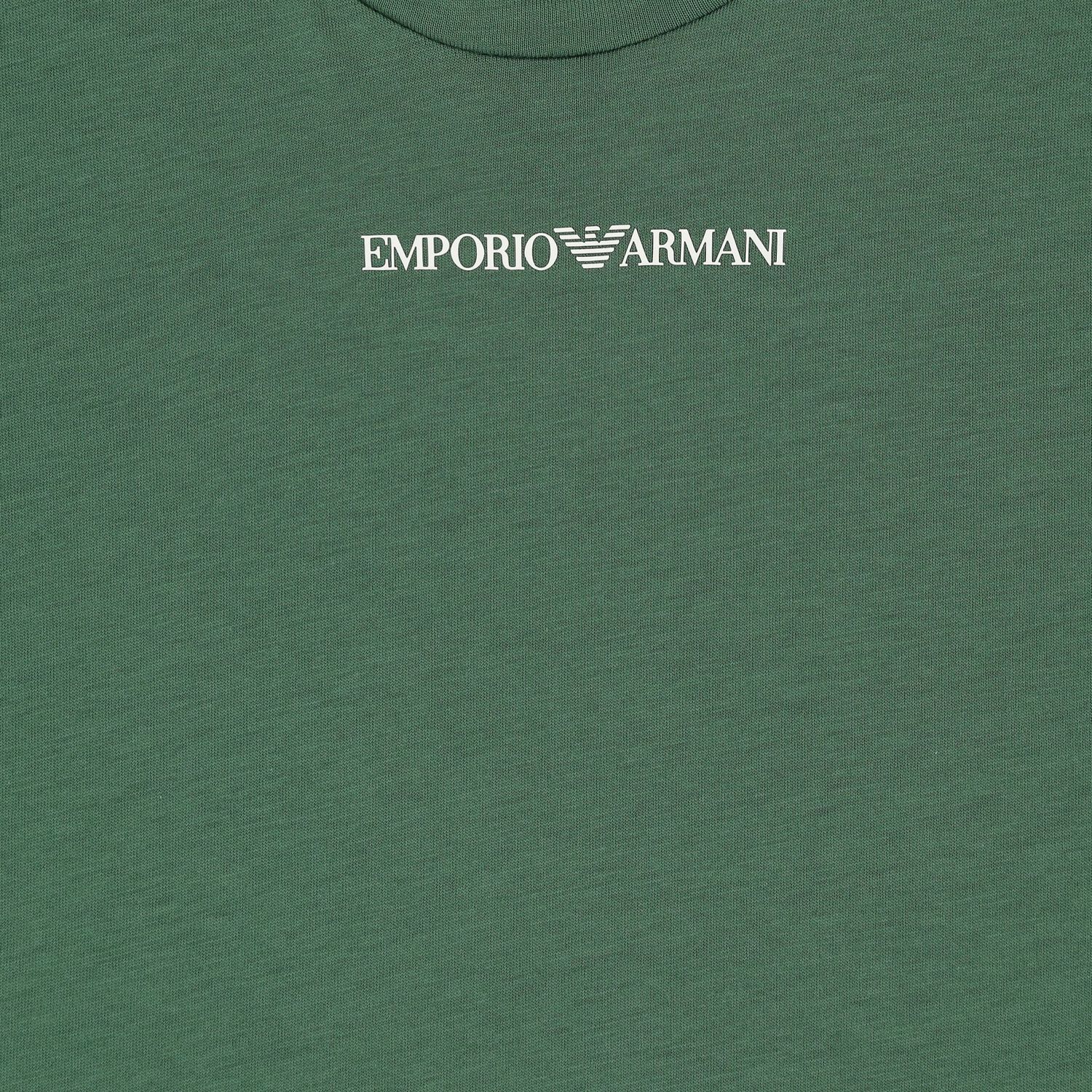 Boys Green Logo T-Shirt, 2, hi-res