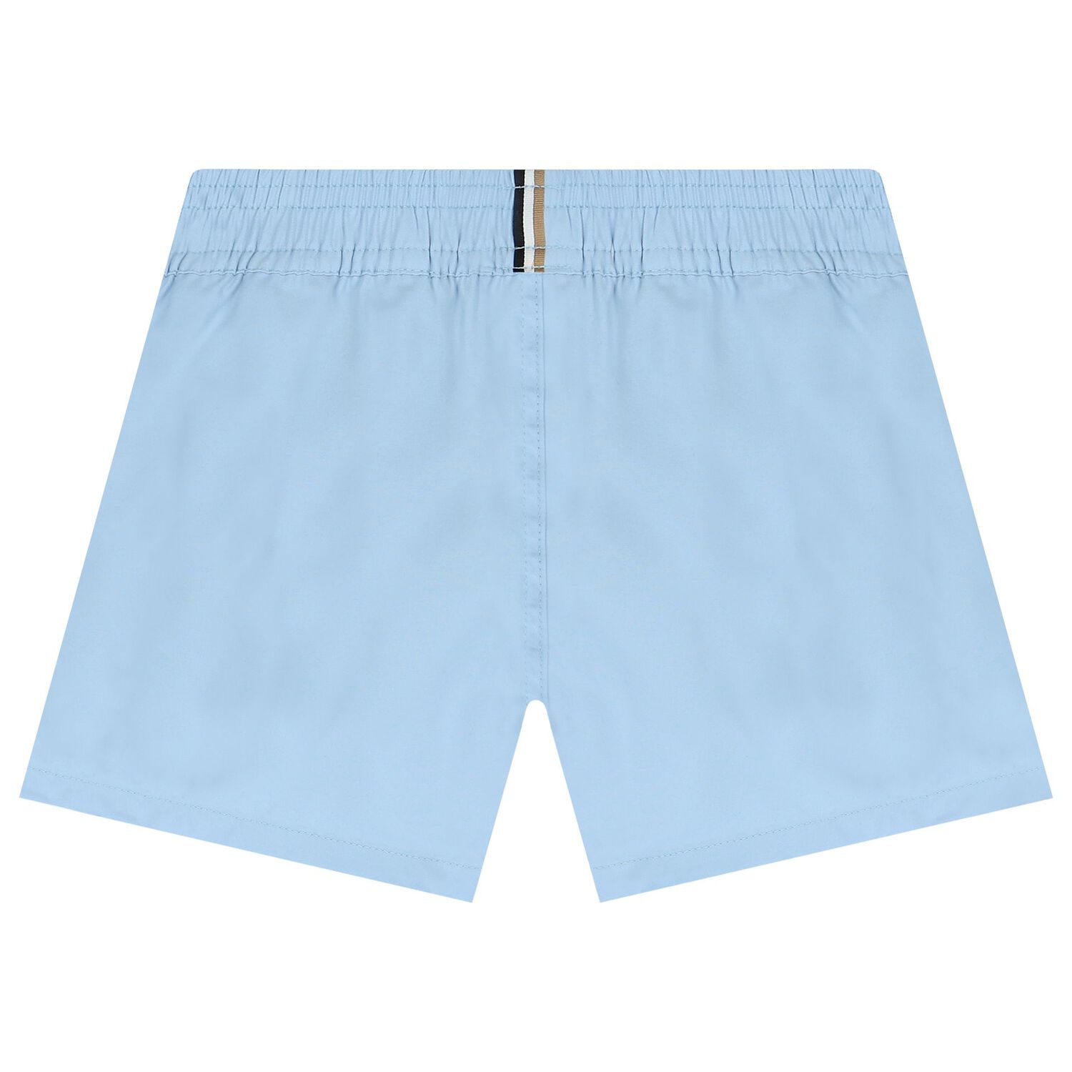 Younger Boys Blue Logo Swim Shorts, 2, hi-res image number null