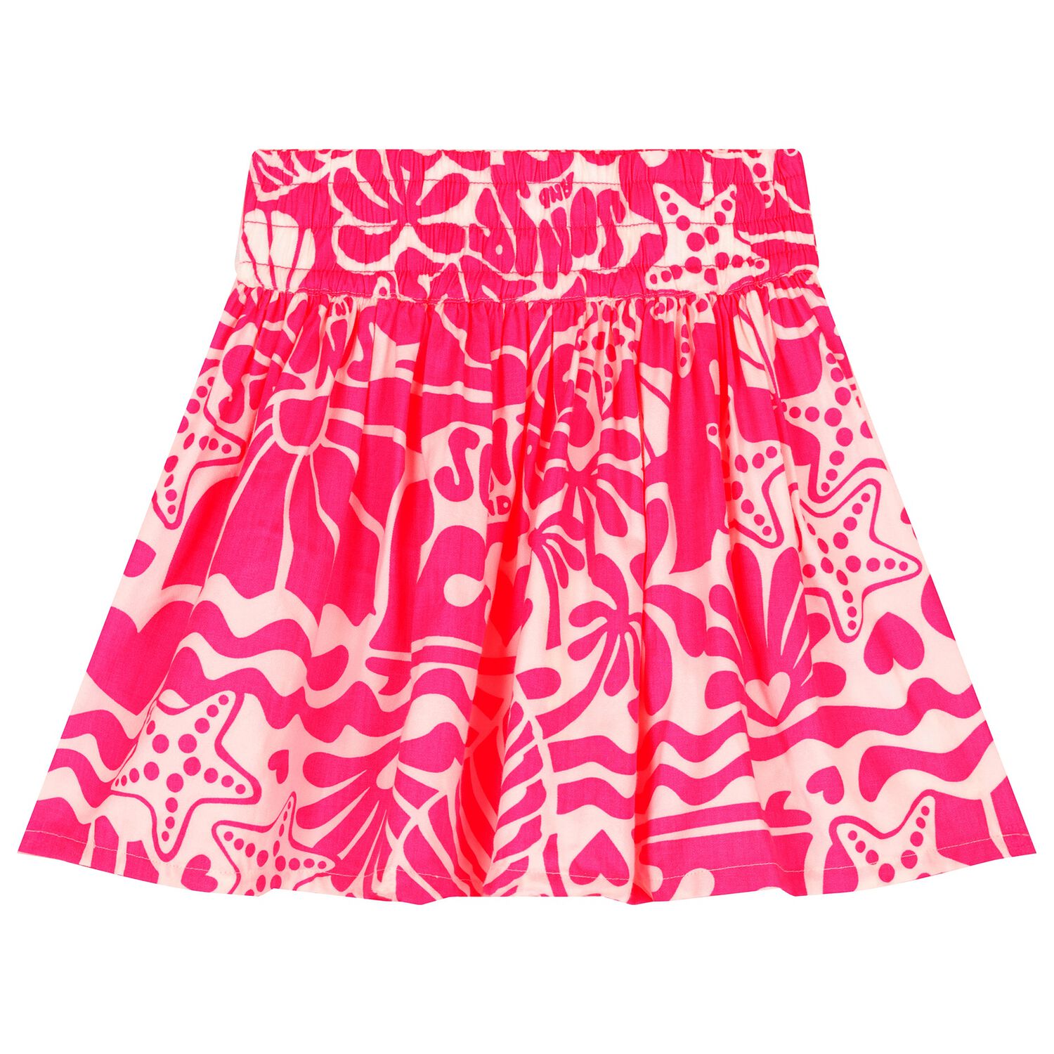 Girls Pink Sea Shell Skirt, 1, hi-res image number null