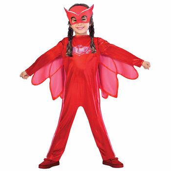 Girls Red Owlette PJ Masks Costume