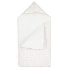 مدس بنات بفيونكه باللون الوردي والأبيض, 1, hi-res