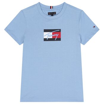 Boys Blue Logo T-Shirt