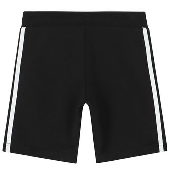 Black Logo Shorts