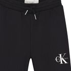 Boys Black Logo Joggers , 1, hi-res