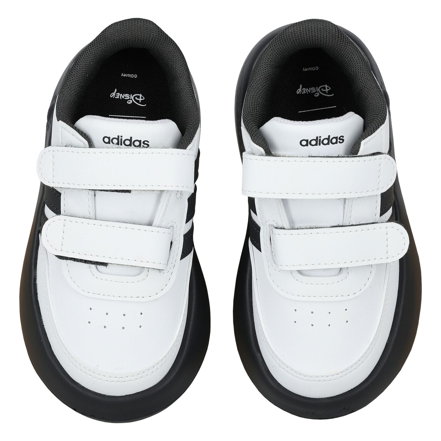 White & Black Logo Lion King Trainers, 1, hi-res