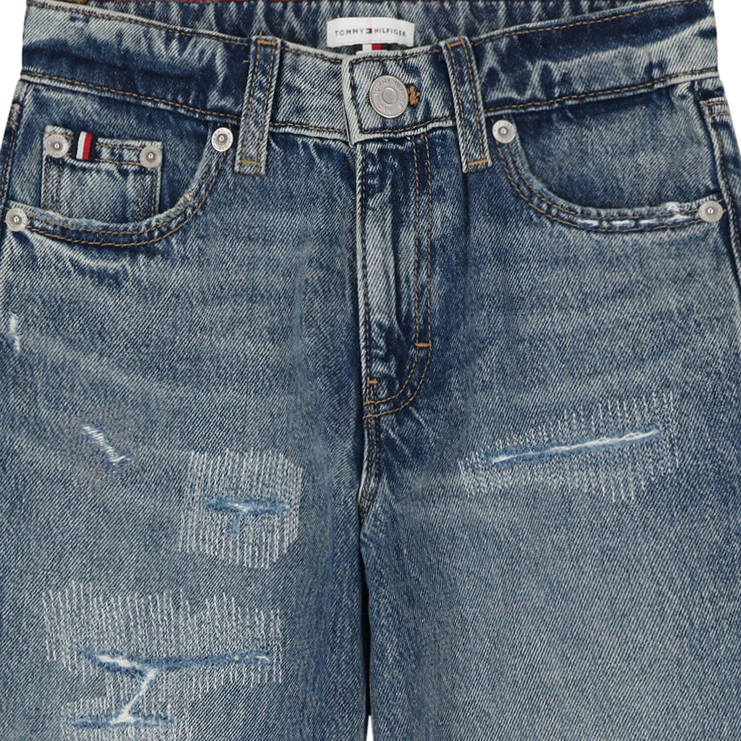 Boys Blue Denim Jeans, 1, hi-res