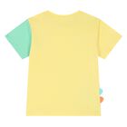 تيشرت اولاد بطبعة الديناصور باللون الاصفر, 1, hi-res