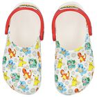 White Pokemon Classic Clog Sandals, 1, hi-res