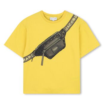 Boys Yellow Bag T-Shirt
