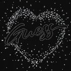 تيشيرت بنات مطرز بالشعار باللون الأسود, 2, hi-res