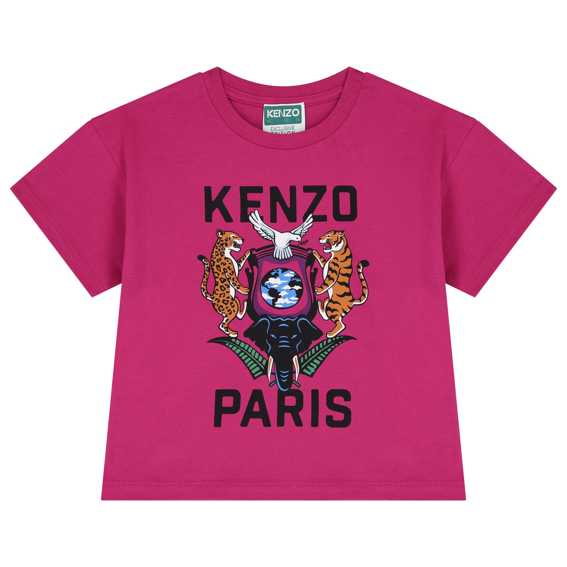 Rosa kenzo t shirt cheap