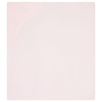 Baby Girls Pink Floral Blanket Set, 1 Baby Girls Pink Floral Blanket Set