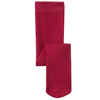 Baby Girls Red Logo Tights