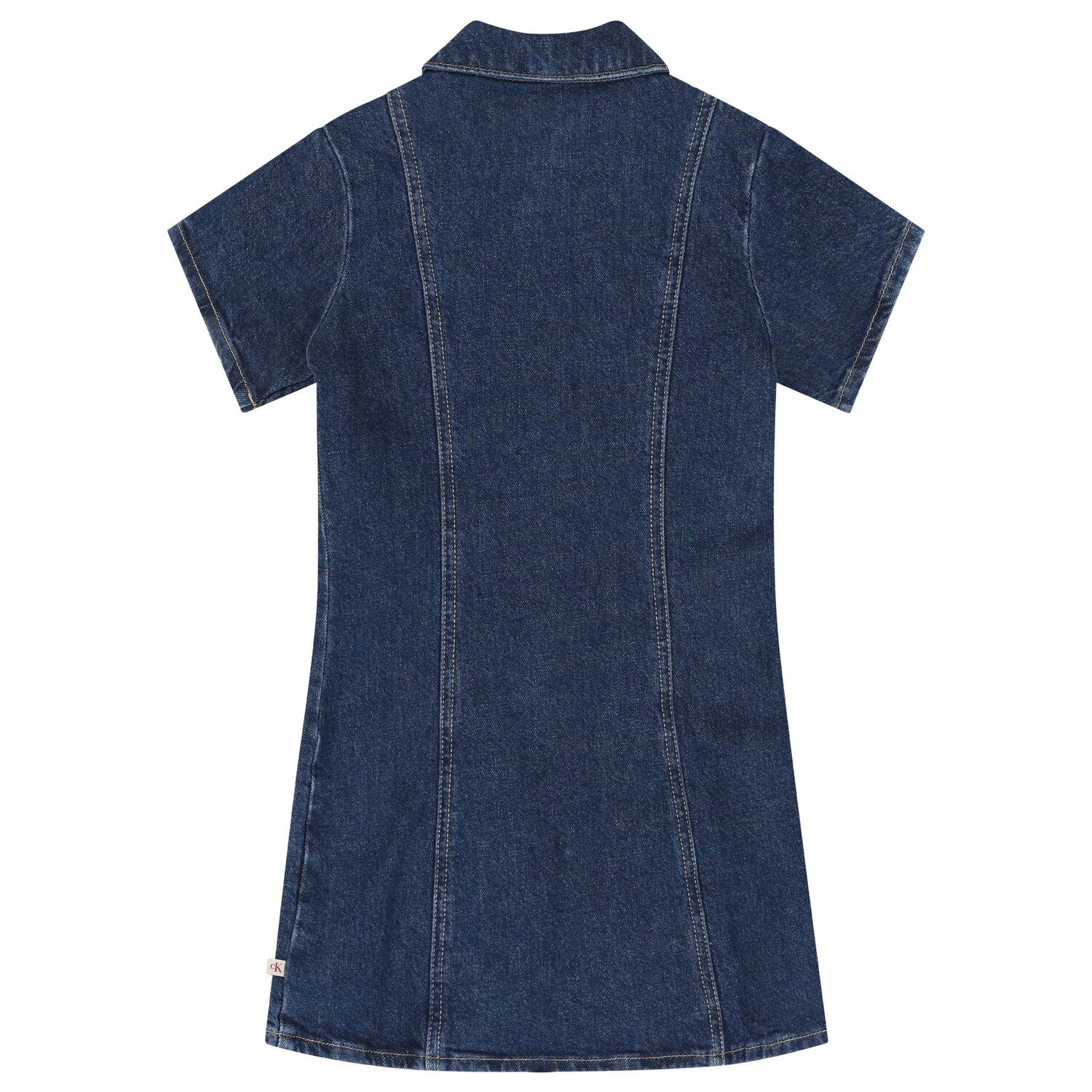 Girls Blue Denim Dress, 1, hi-res image number null