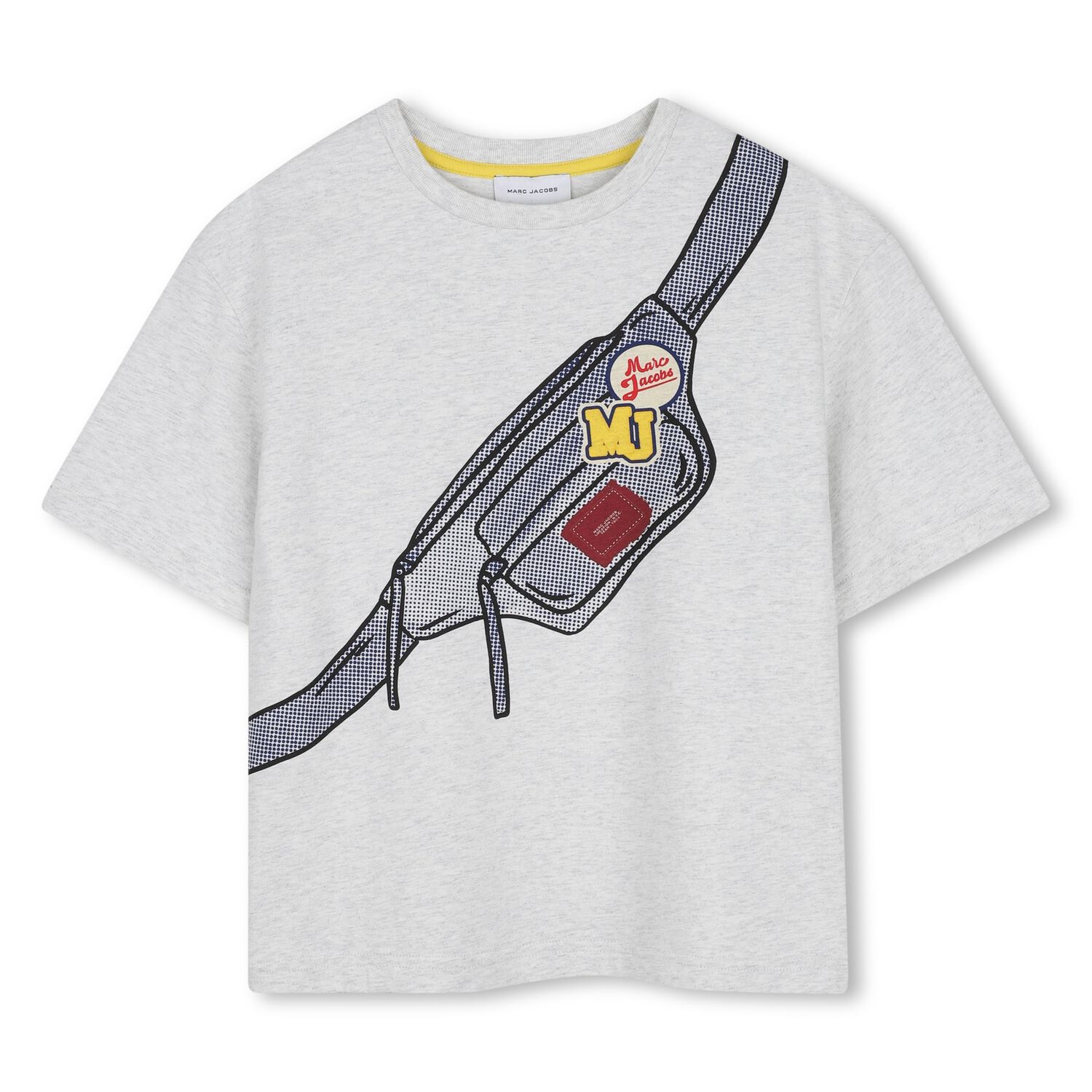Boys Grey Bag T-Shirt, 1, hi-res