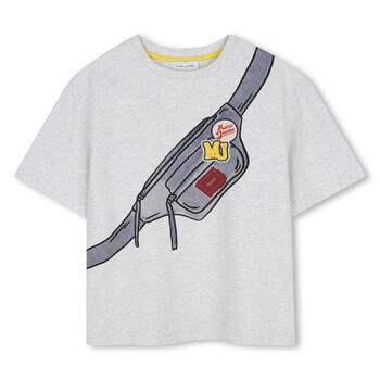 Boys Grey Bag T-Shirt