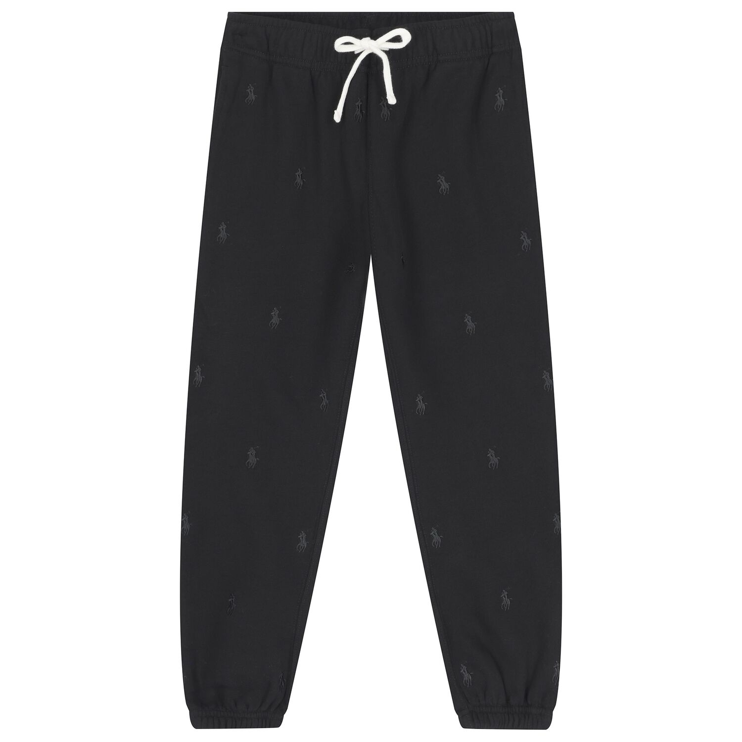 Boys Black Logo Joggers, 1, hi-res image number null
