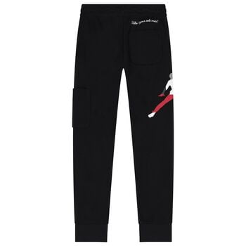 Black Jordan Logo Joggers