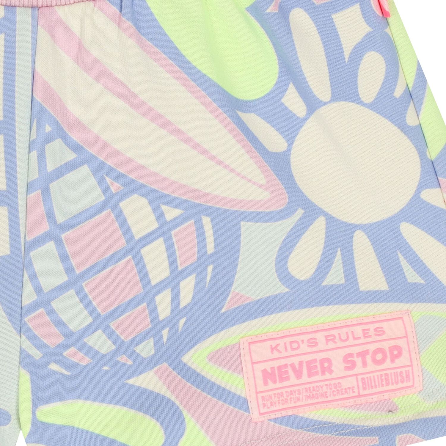 Girls Pink & Purple Shorts, 1, hi-res