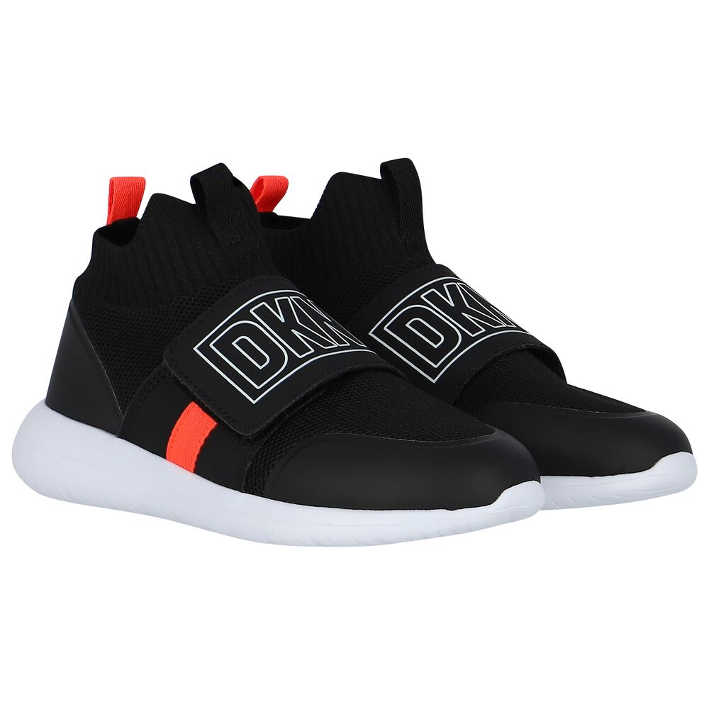 dkny black trainers