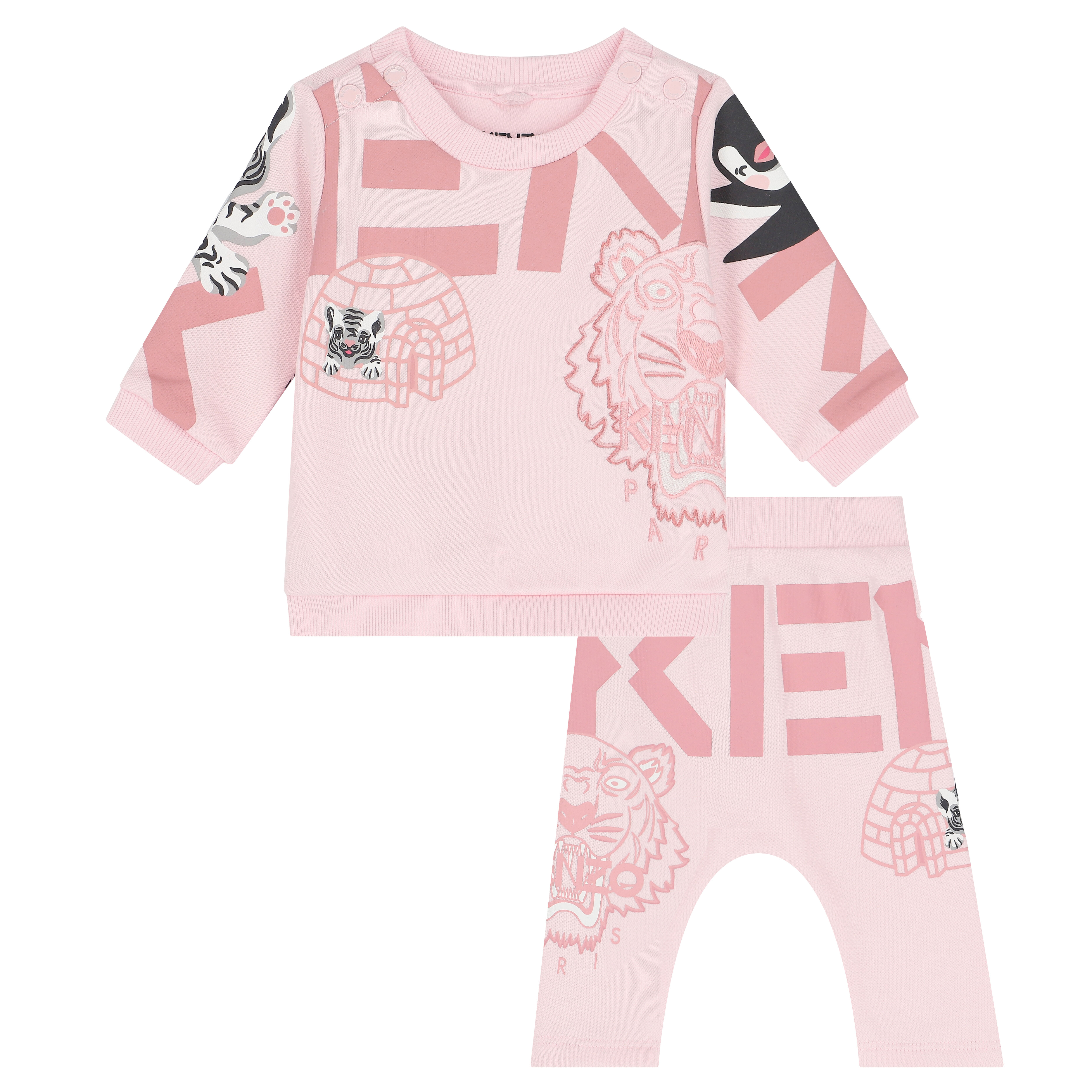 Baby girl kenzo tracksuit cheap