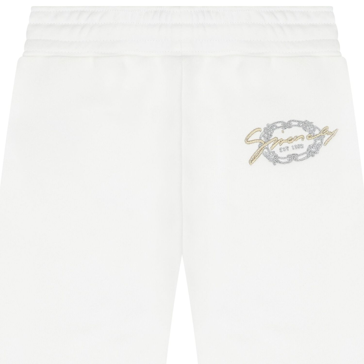 Girls Ivory Logo Joggers, 1, hi-res image number null
