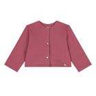 طقم تنورة وردي وعاجي للفتيات الصغيرات, 1, hi-res